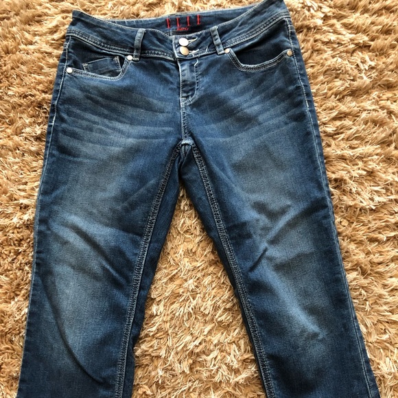 Elle Cropped Jeans Size 4 - Picture 1 of 6